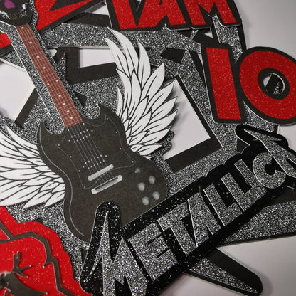 Metal Band Custom Cake Topper