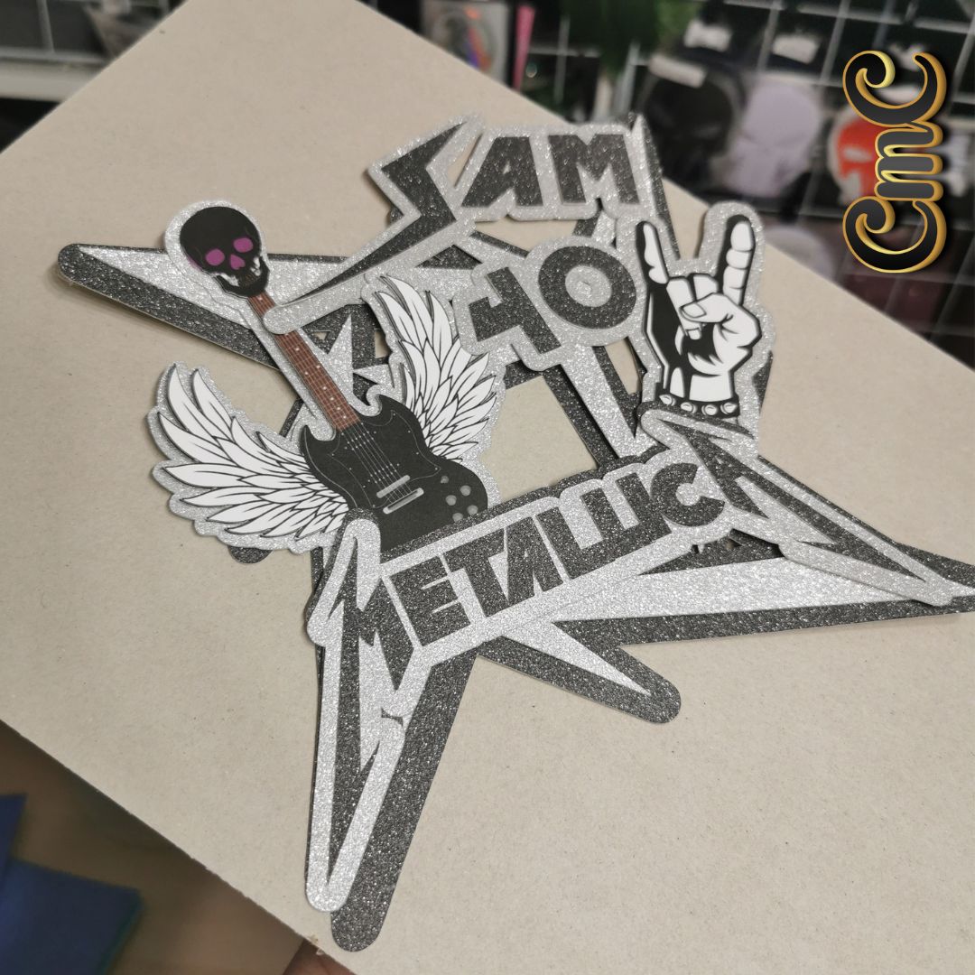 Personalised Cake Topper - Choose Your Own Theme