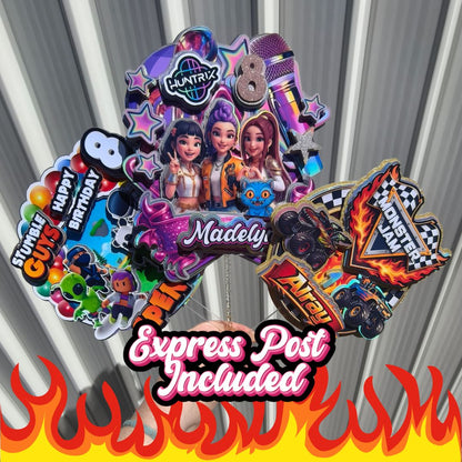 Custom Cake Topper - Hot Wheels