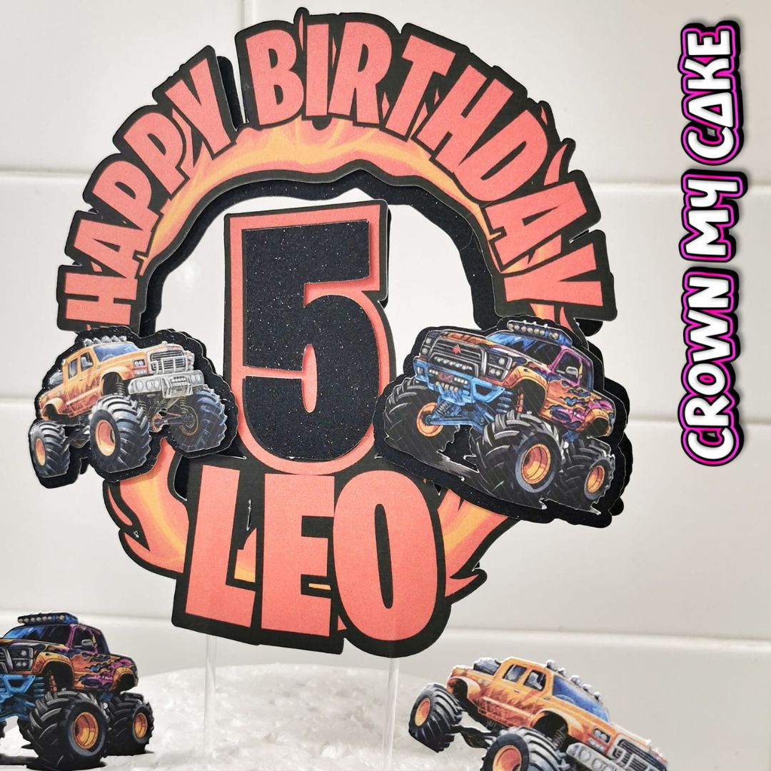 Personalised Cake Topper - Choose Your Own Theme