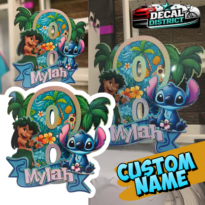 Personalised Cake Topper - Choose Your Own Theme