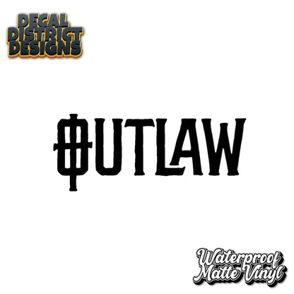 Outlaw - 12cm Vinyl Decal