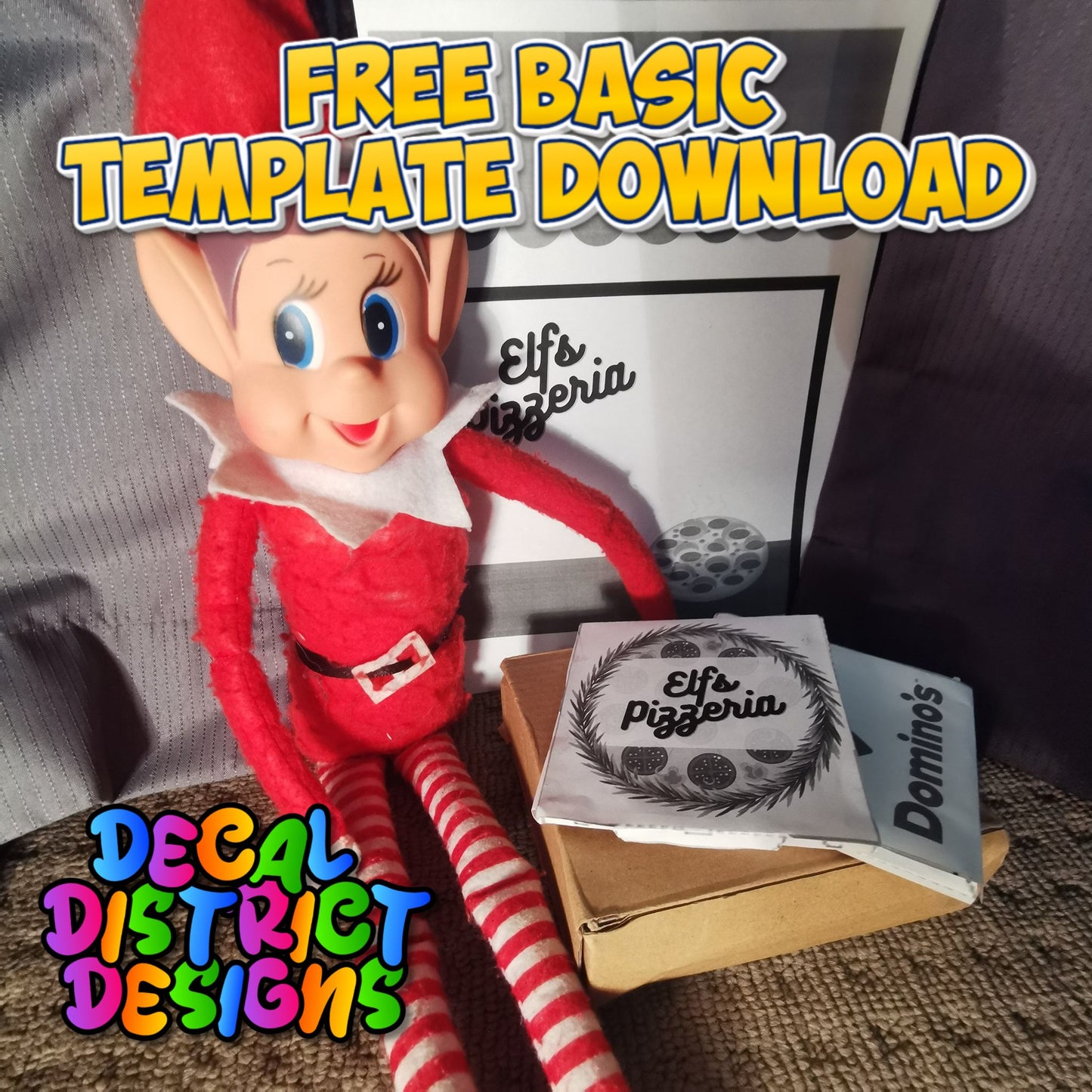 Printable Mini Pizza Shop