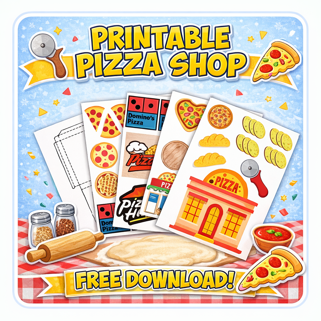 Printable Mini Pizza Shop Download