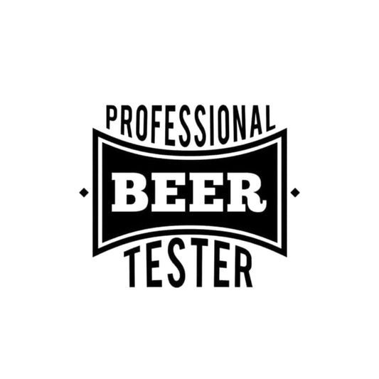 Professional Beer Tester - Vinyl Decal