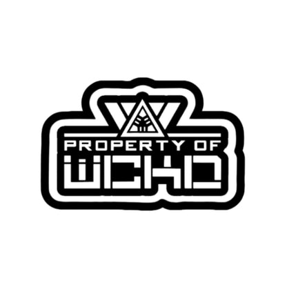 Property Of WCKD - 14cm Vinyl Decal