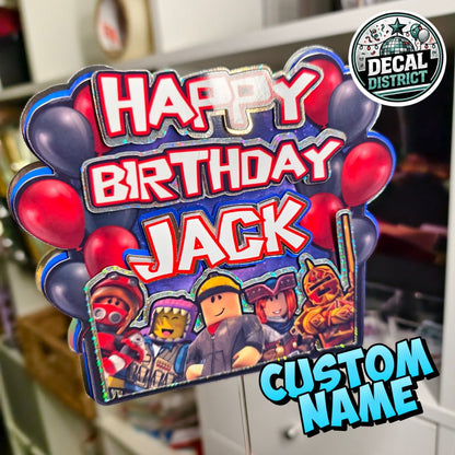 Leftover Vault - Roblox Cake Topper