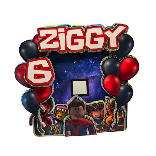 Custom Layered Roblox Cake Topper