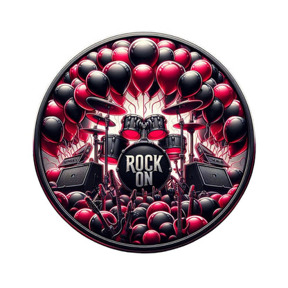 Rock On Cake Topper Bundle + 12 Cupcake Toppers