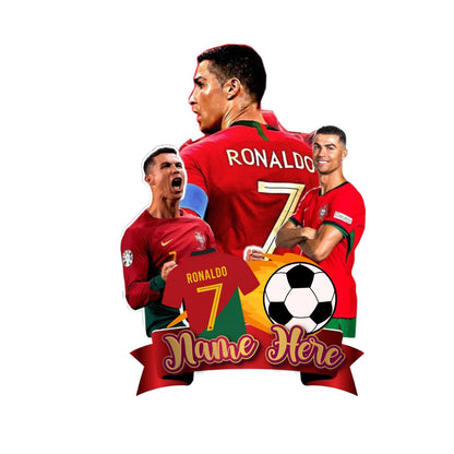Ronaldo Custom Cake Topper - Personalised