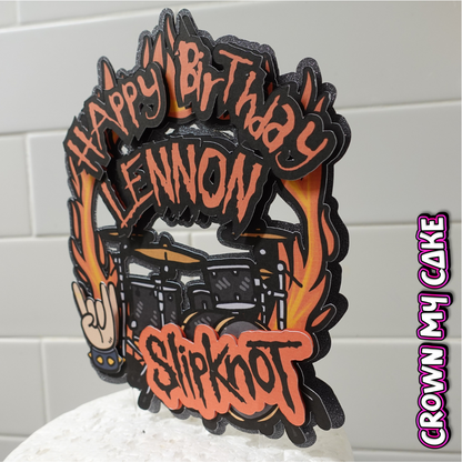 Personalised Cake Topper - Choose Your Own Theme