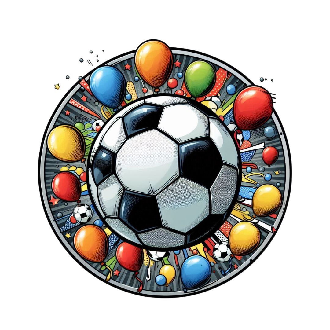 Soccer Party - Basic Cake Topper