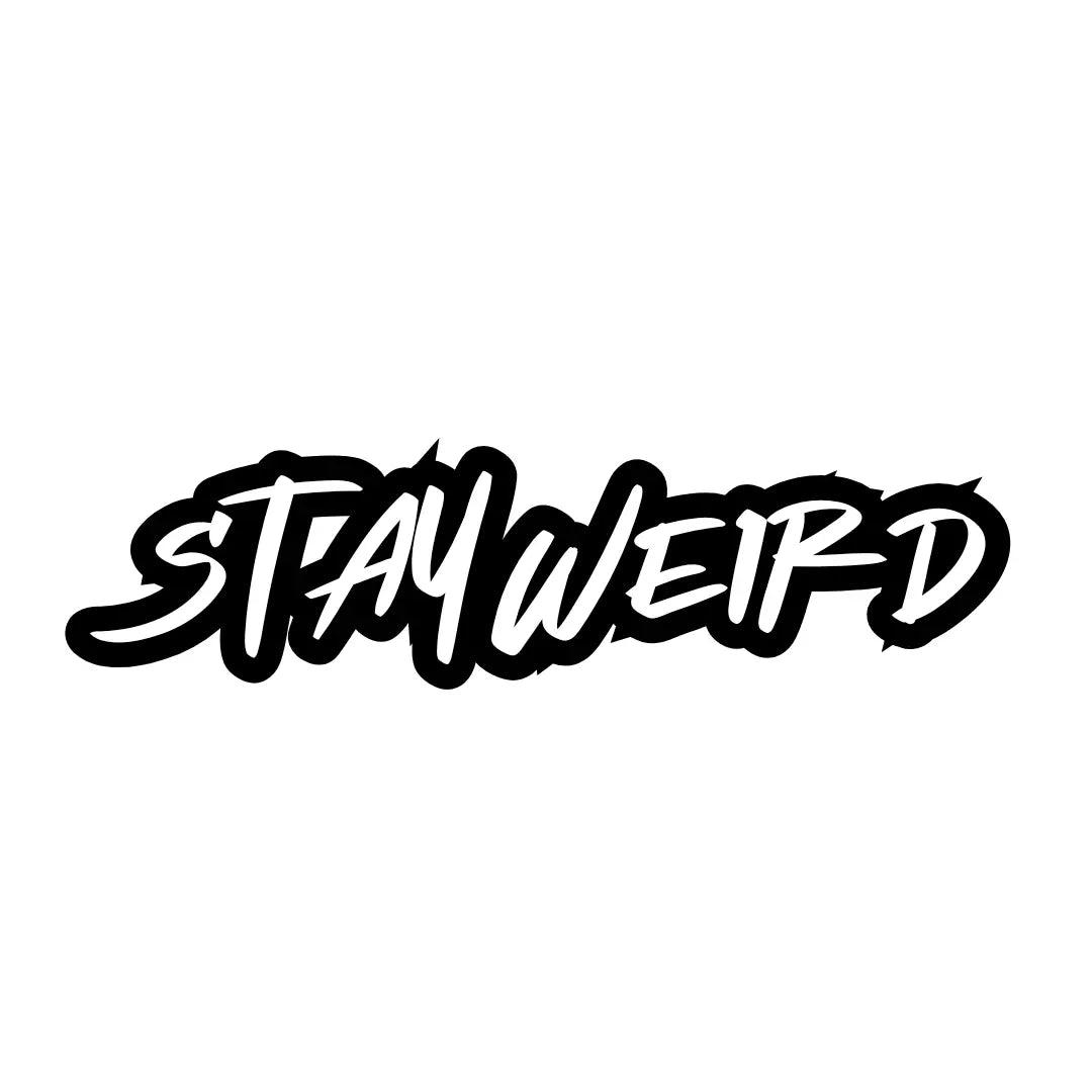 Stay Weird - Vinyl Decal - Black or White