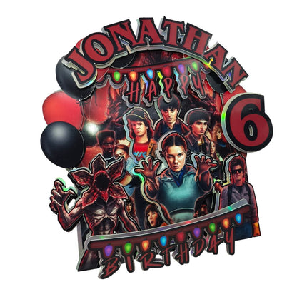 Stranger Things – Custom Birthday Topper