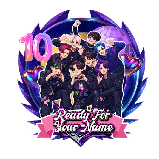 Stray Kids Custom Personalised K-Pop Cake Topper