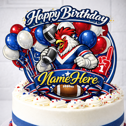 Personalised Cake Topper - Choose Your Own Theme