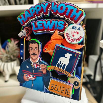 Personalised Cake Topper - Choose Your Own Theme