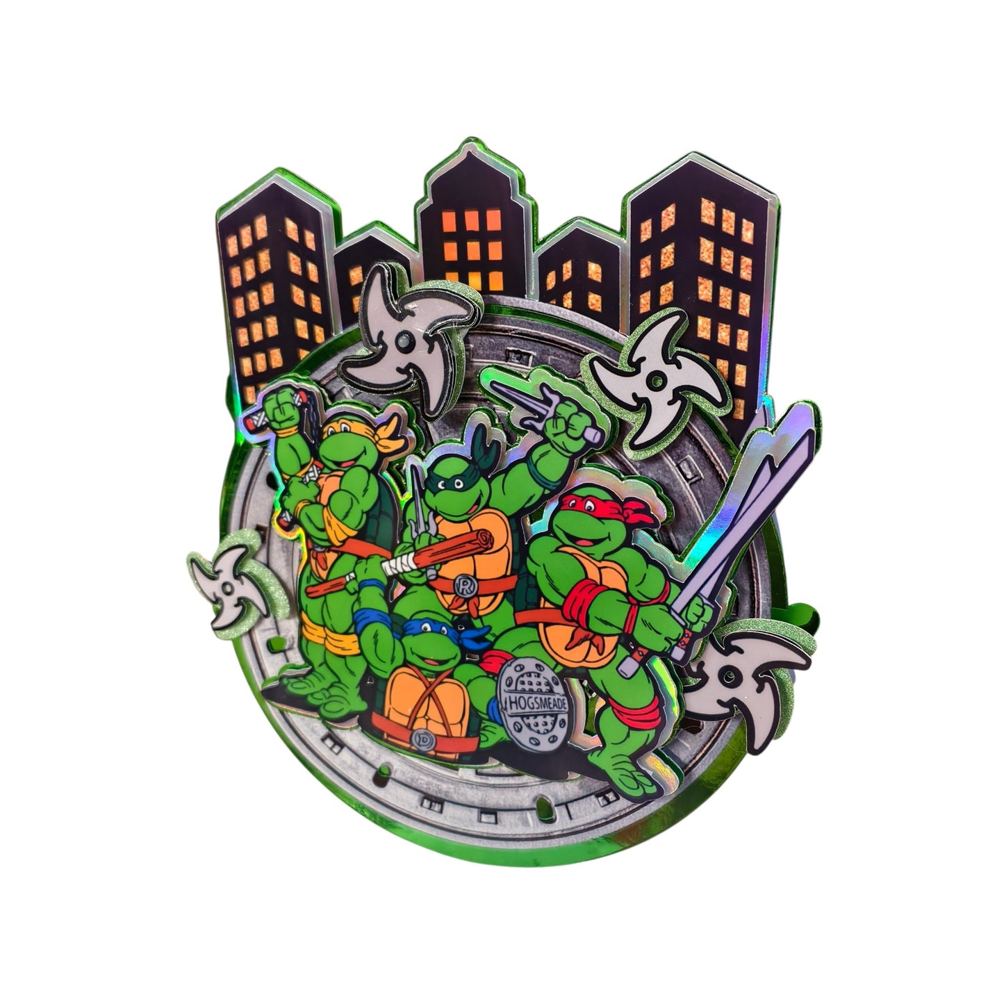 TMNT Custom Birthday Topper: Leftover Vault.