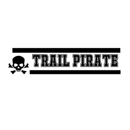 Trail Pirate - Vinyl Decal - Multiple Sizes