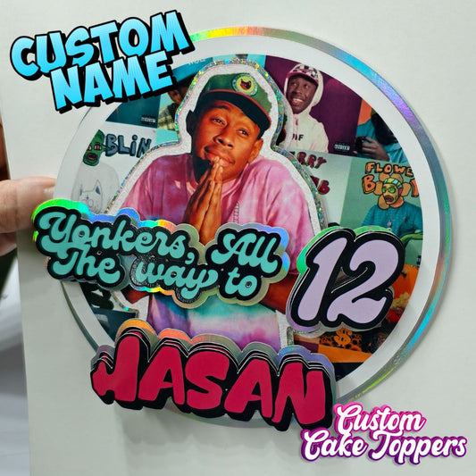 Custom Cake Topper - Yonkers Tyler