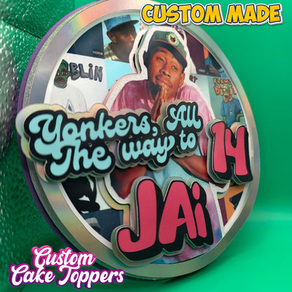 Custom Cake Topper - Yonkers Tyler