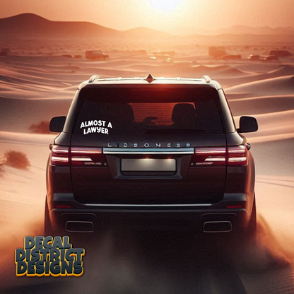 Almost A Lawyer - 14cm