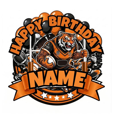 Personalised Cake Topper - Choose Your Own Theme