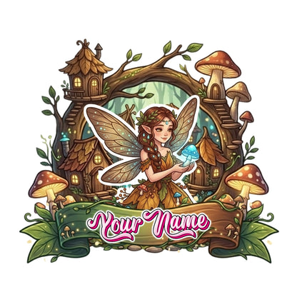 Woodlands Fairy Custom Cake Topper