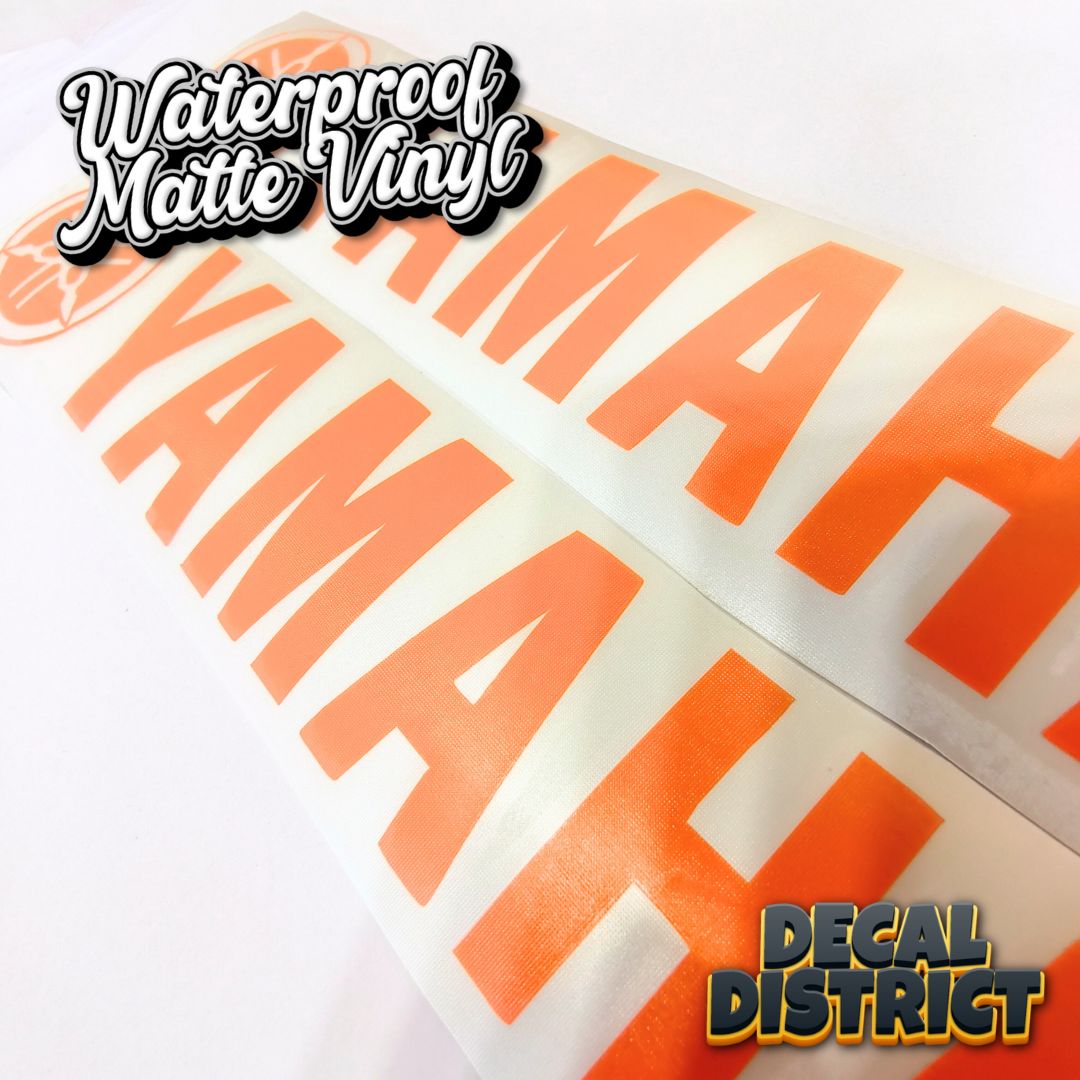 Pair of Yamaha Decals - Multiple Sizes - Die Cut Vinyl