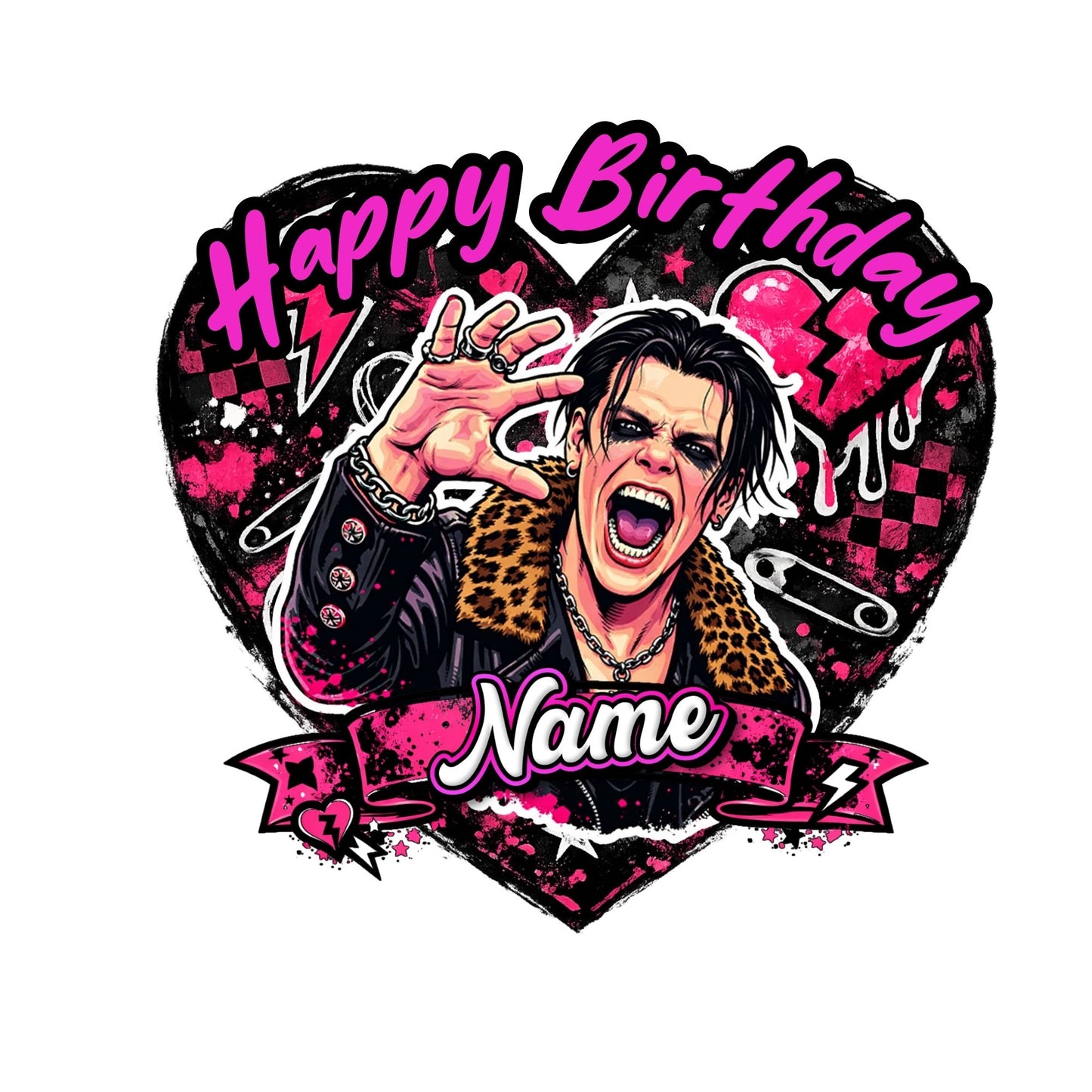 Custom Cake Topper - YungBlud