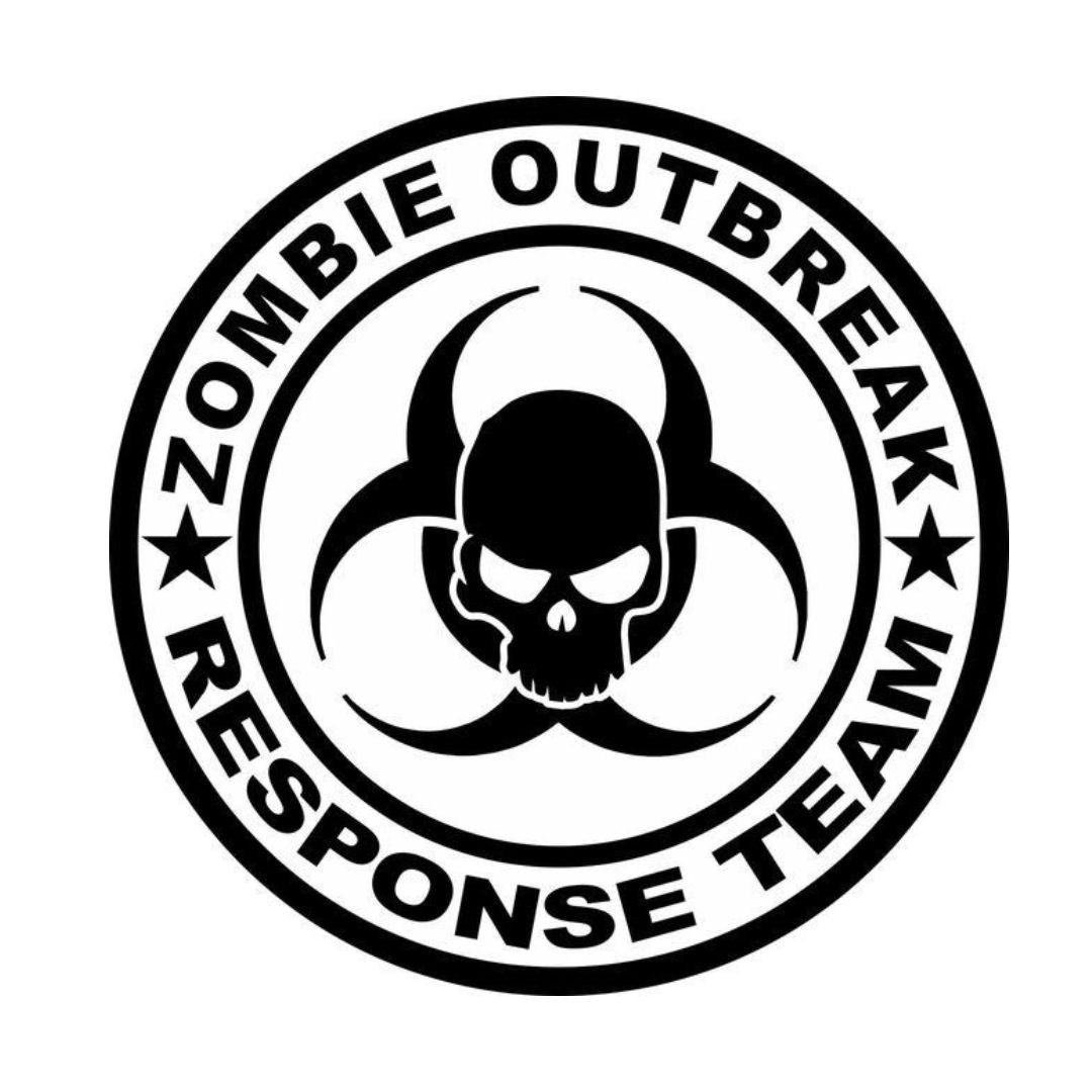 Zombie Outbreak Response Team II - Vinyl Decal - XL Size Available