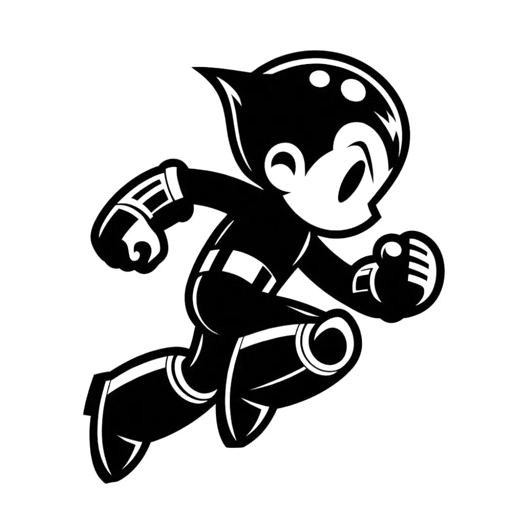 Astro Boy Vinyl Decal - 15 x 18cm