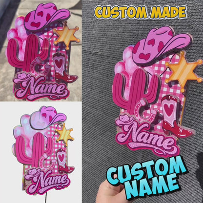 Custom Cake Topper – Cowgirl