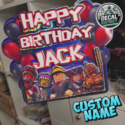 Leftover Vault - Roblox Cake Topper