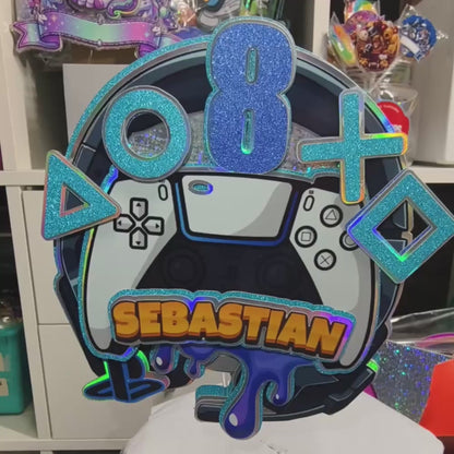 Custom PS5 - Gaming Cake Topper