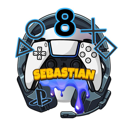 Custom PS5 - Gaming Cake Topper