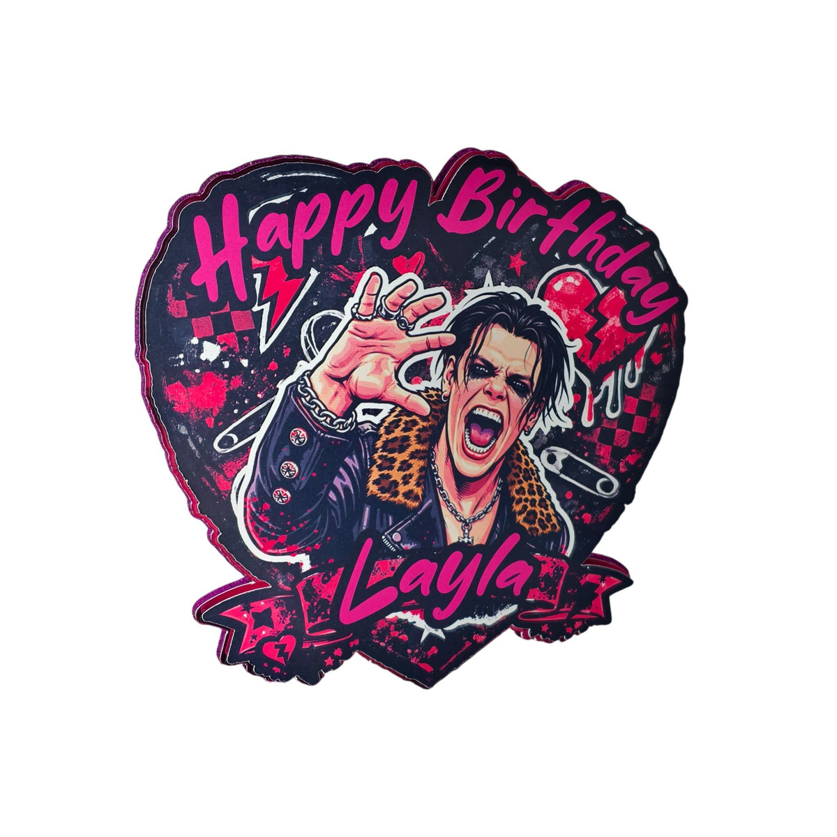 Custom Cake Topper - YungBlud