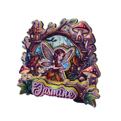 Woodlands Fairy Custom Cake Topper