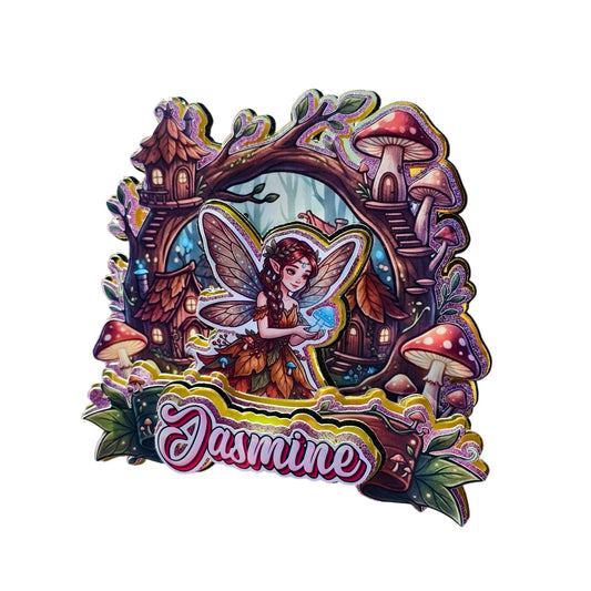 Woodlands Fairy Custom Cake Topper
