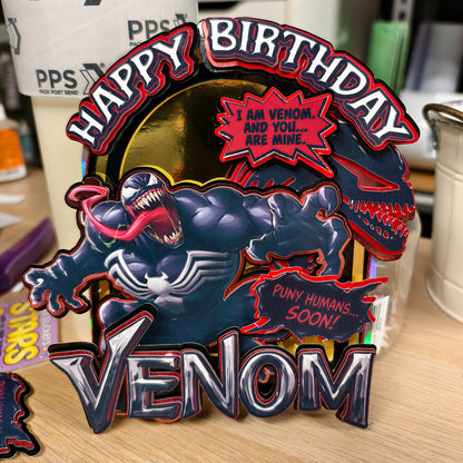 Custom Birthday Topper: Leftover Vault. VNM