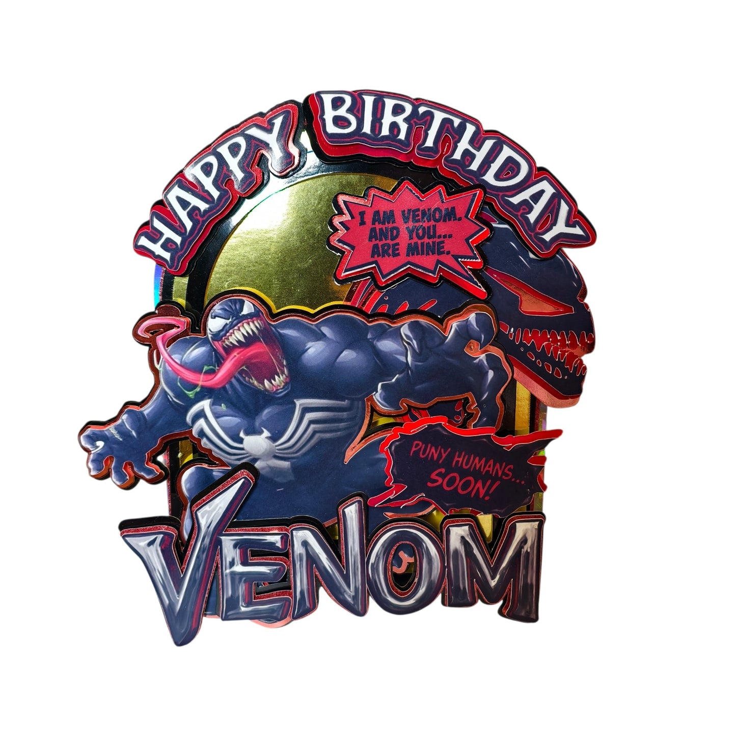 Custom Birthday Topper: Leftover Vault. VNM